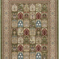 Високощільний килим Royal Esfahan-1.5 3078F Green-Cream  - Висока якість за найкращою ціною в Україні